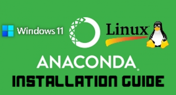 install anaconda Ubuntu 20.04 & windows 11
